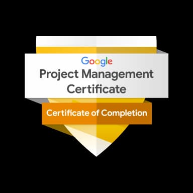 Google Project Management certificate badge